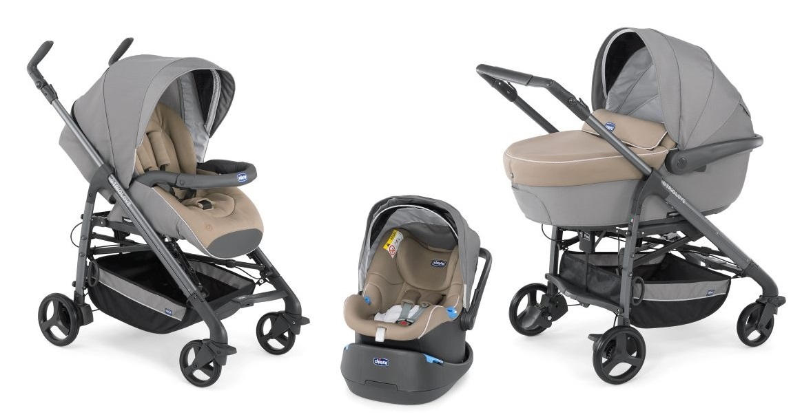 Poussette chicco on sale trio 2016